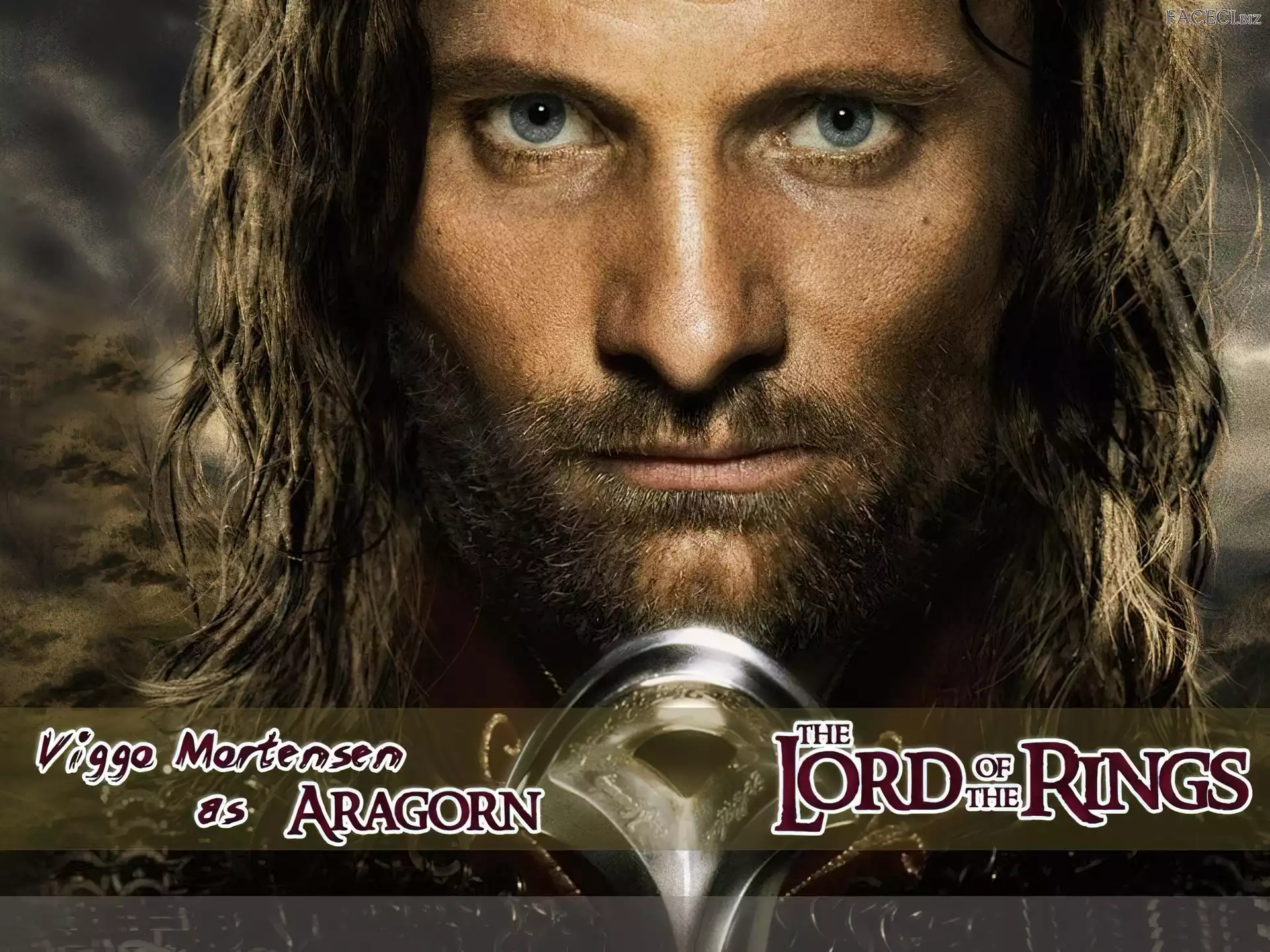 Viggo Mortensen, niebieskie oczy